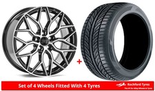 Alloy Wheels & Tyres Wider Rears 19" 1AV ZX12 For Genesis G90 [RS4]