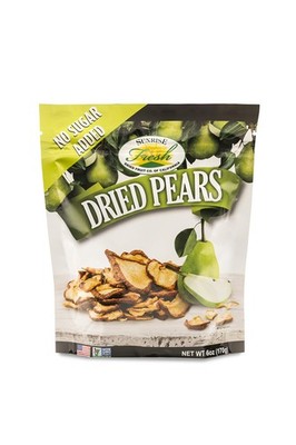 Sunrise Fresh Dried Fruit   Dried California Pears - All-Natural, Dehydrated,...