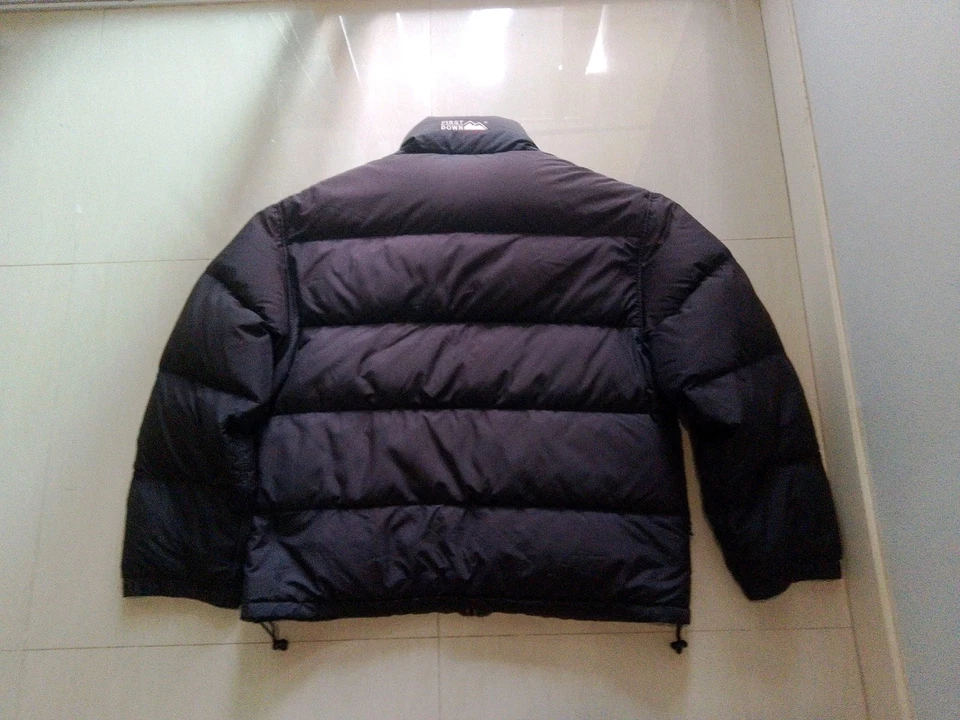 Vintage 90s First Down USA Down Jacket Reversible Black / Grey Size 3L - XXL usa - Image 2 of 4