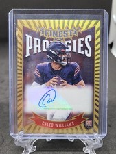🔥2024 Topps Football Caleb Williams Rookie Card Autograph