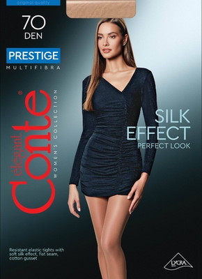 Conte Prestige 70 Den - Classic Dense Semi-Opaque T-Top Women's Tights (8С-50СП)