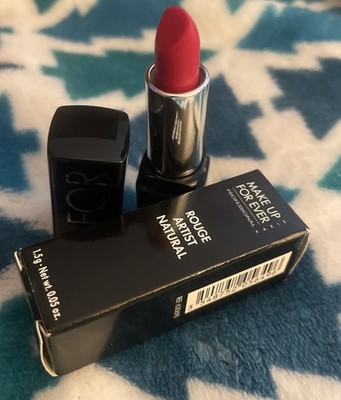 Make Up For Ever Rouge Artist Natural Lipstick N45 Mini .05oz/1.5g  Red  NIB