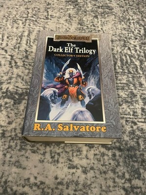 LIBRO FORGOTTEN REALMS The Dark Elf Trilogy 1998 TSR (1ª Edición) R.A.SALVATORE