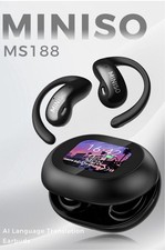MINISO MS188 Wireless Earbud High Def Voice Open Ear AI 150 Language Translation
