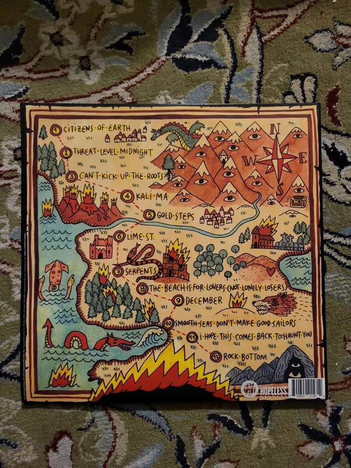 Neck Deep - Life's Not Out to Get You Vinyl - Transparent Blue - 2015 HR 2156 NM - Image 2 of 4