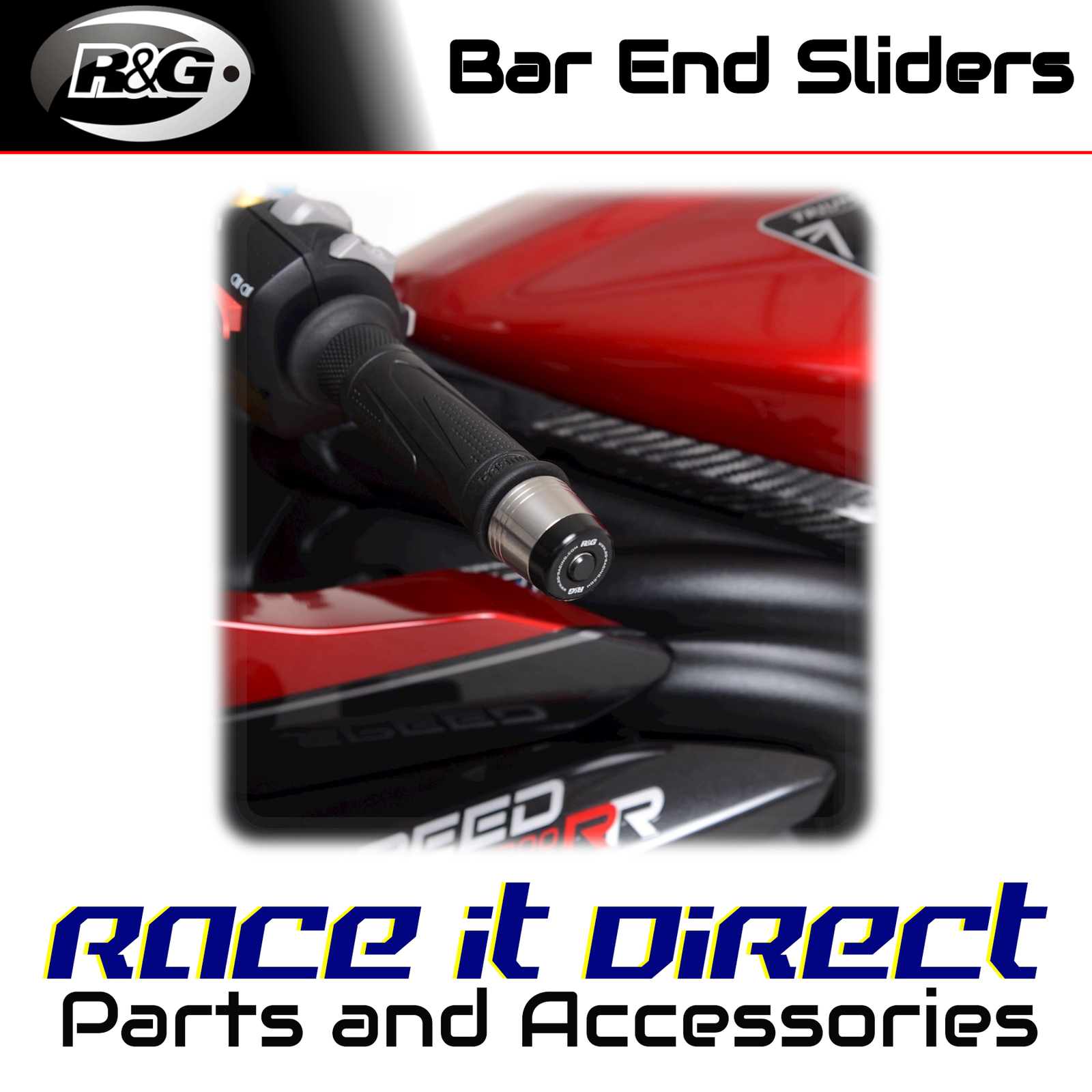 R&G - BE0194BK - Bar End Sliders