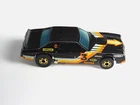 Vintage 1974 Hot Wheels Ford Gran Tornio Stocker #3 Black Hong Kong Base #7647