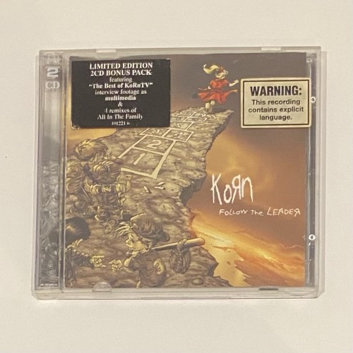 Korn - Follow The Leader - CD 2 Disc Limited Edition With Bonus CD - Picture 1 of 4