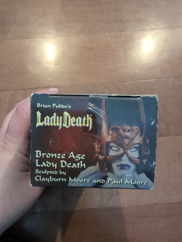 NIB ToyFare 1999 Lady Death Wizard Bronze Age Figure Factory Sealed - Picture 2 of 3