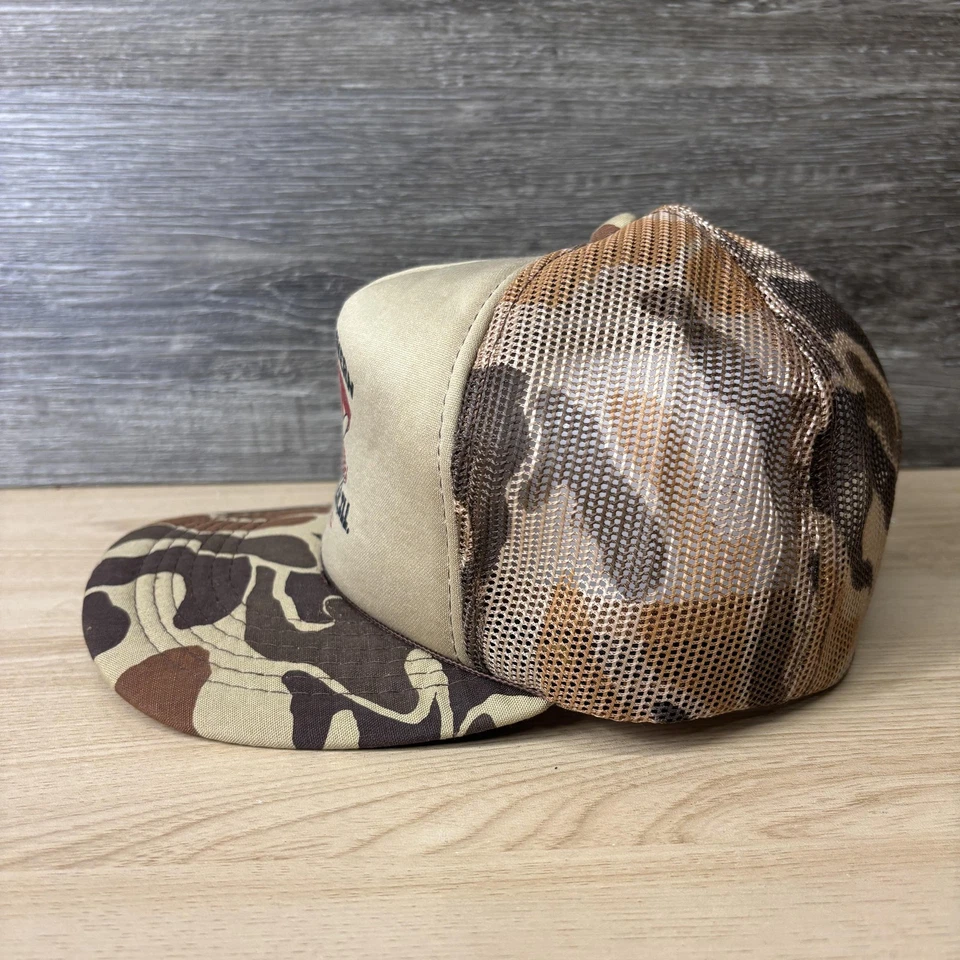 De colección Walker's Tavern Zeigler IL Sombrero Gorra Snap Back Camuflaje Camionero Malla Para Hombres Años 80 Foto 4 de 4