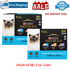 Purina Pro Plan Specialized Urinary Tract Health Wet Cat Food-Variety Pack, 48ct