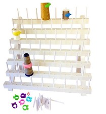 Thread Rack Holder Spool Holder Removable 70 pins Thread Organiser Sewing O...
