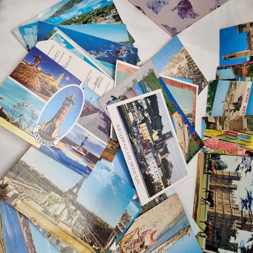 Großes Konvolut alter und modernerer Postkarten im Dekokarton gemischt Th - Bild 11 von 16