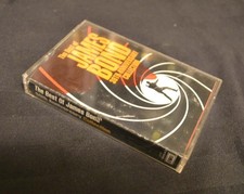 Audio Musci Cassette James Bond The Best of 30th Anniversary Movie Soundtrack