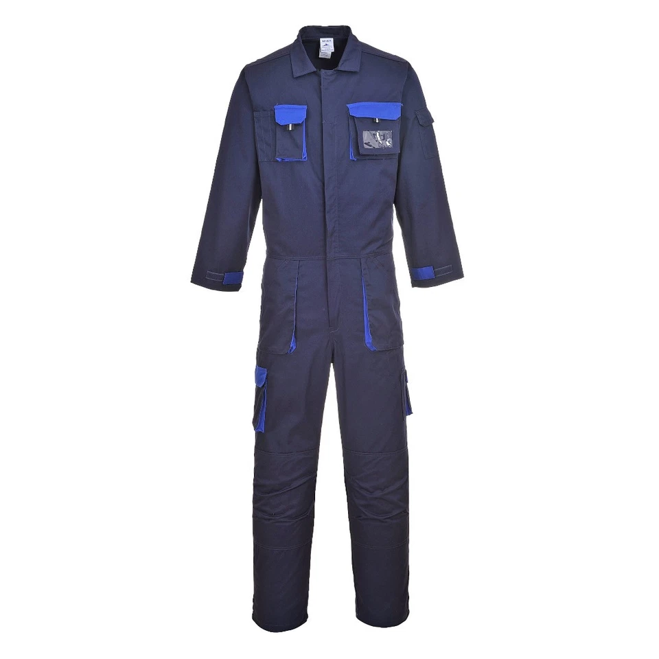 Arbeitsoverall Arbeitskleidung Overall mit 14 Taschen Anzug Schutzanzug Kleidung - Bild 2 von 4