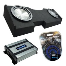 Harmony HA-R104 10" Car Subwoofer Fits 14-18 GMC Sierra Crew Cab w/ HA-A400.1