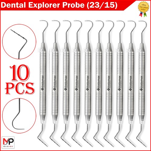 Dental Perio Explorer 23 Probe UNC 15 Double-Ended Color-Coded Diagnostic Tool - Picture 9 of 11
