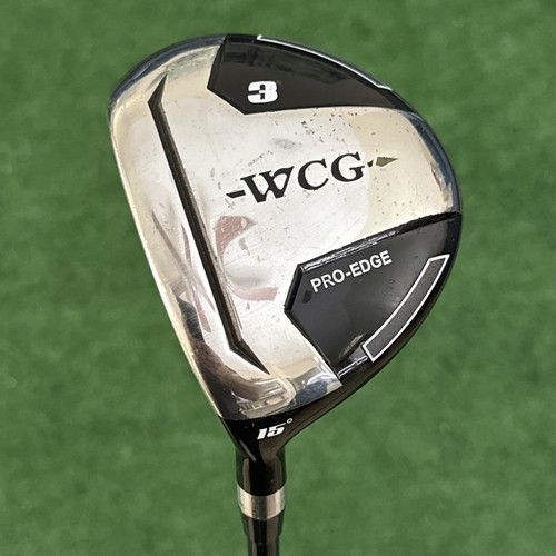 Warrior Golf WCG PRO EDGE 3-Wood 15º True Launch Stiff Graphite LH 44.5" LONG
