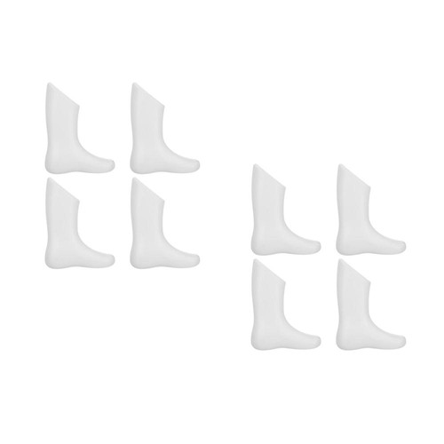 4 Stück Socken Ständer Simulation Fuß Form Kleid Schaufensterpuppe für Kinder Schuhregal - Bild 17 von 20