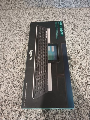 Logitech K780 MultiDevice Wireless Keyboard for Computer, Phone & Tablet - Black