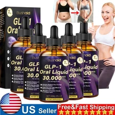 GLP-1 Weight Loss Fat Burner Drops Diet Supplement Slimming Drops 30ml