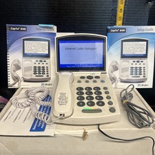 Ultratec Captel Model 840 Captioned Screen Telephone For Hearing Impaired