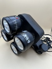 Britek S-201 AC Slave Flash 4 Head Studio Strobe Light GN22 Tested Working