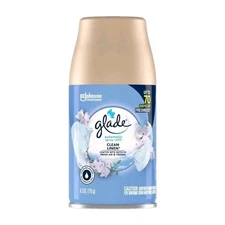 Glade Automatic Spray Refill Clean Linen 6.2 Oz Air Freshener