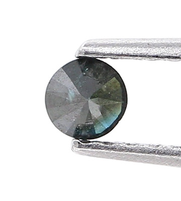 Surat*Diamond*City Brilliant Cut Diamant Rund Blau 0,11 ct Geschenk