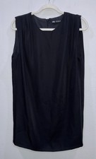 Zara Women’s Sleeveless Black Short Classic Dress Size S #5817