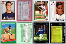 Luis Gonzalez 4 Card Lot - Rookie Arizona Diamondbacks Hall of Fame Astros RC