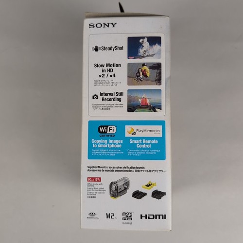Sony Action Cam HDR-AS15 Built In Wi-Fi Open Box - Picture 3 of 10