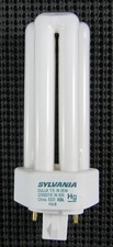 SYLVANIA CF26DT/E/IN/835 26W 4-PIN FLUORESCENT BULB - LOT OF 2 / NEW IN BOX
