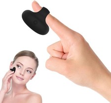 Mini Facial Eye Massager USB Rechargeable Anti Aging Vibration Skin Care Black