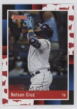 2022 Panini Donruss Retro 1988 America 4/50 Nelson Cruz #239 6f8