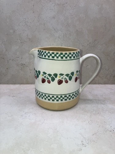 Vintage Nicholas MOSSE Pottery -  "Strawberry" Creamer - Ireland  1992-2010