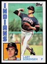 1984 Topps #286 Lary Sorensen
