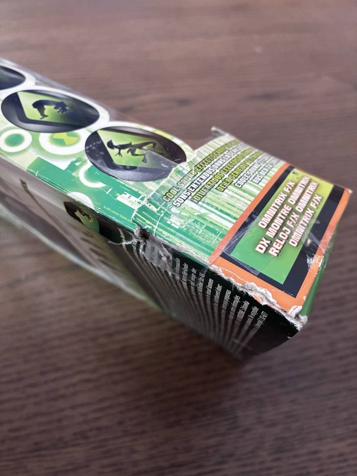 Ben 10 Omnitrix F/X Watch 2011 Lights Sound Effect Cartoon Network Original Box