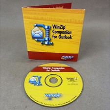 WinZip Companion for Outlook 1.0 CD Windows 98 XP Outlook 2000 2003