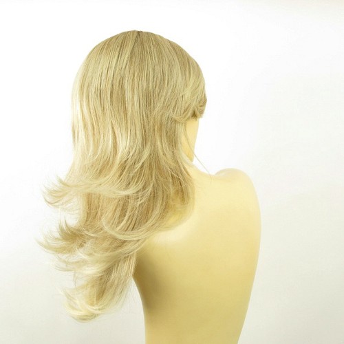 Perruque femme longue blond méché blond très clair ZOE 15t613 - Imagen 6 de 8