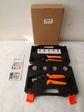 iCrimp Quick Change Ratcheting Crimper Tool Kit for Versatile Wiring Solutions