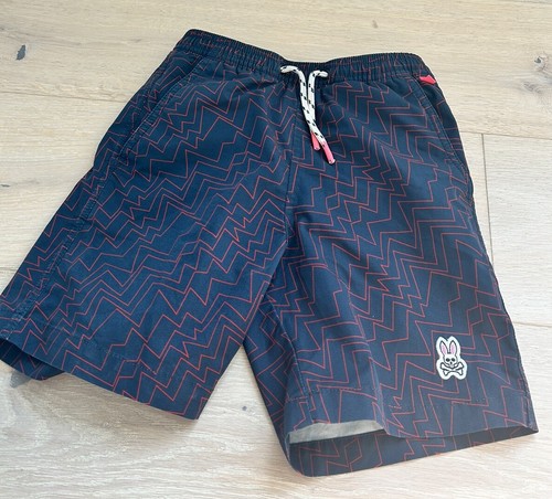 Psycho Bunny Boys Swim Trunks sz 7/8 - Picture 2 of 7