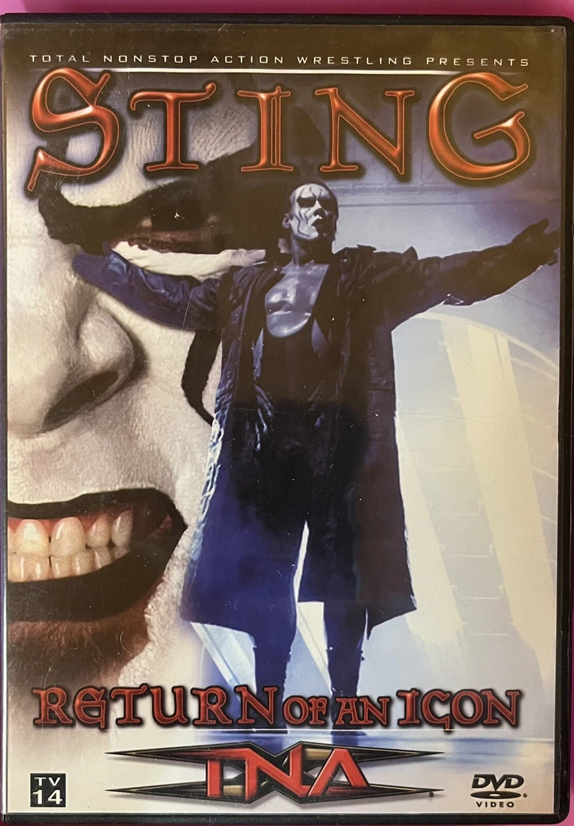 TNA Wrestling - Sting: Return of an Icon (DVD, 2006) WWE AEW IMPACT NXT ROH MLW