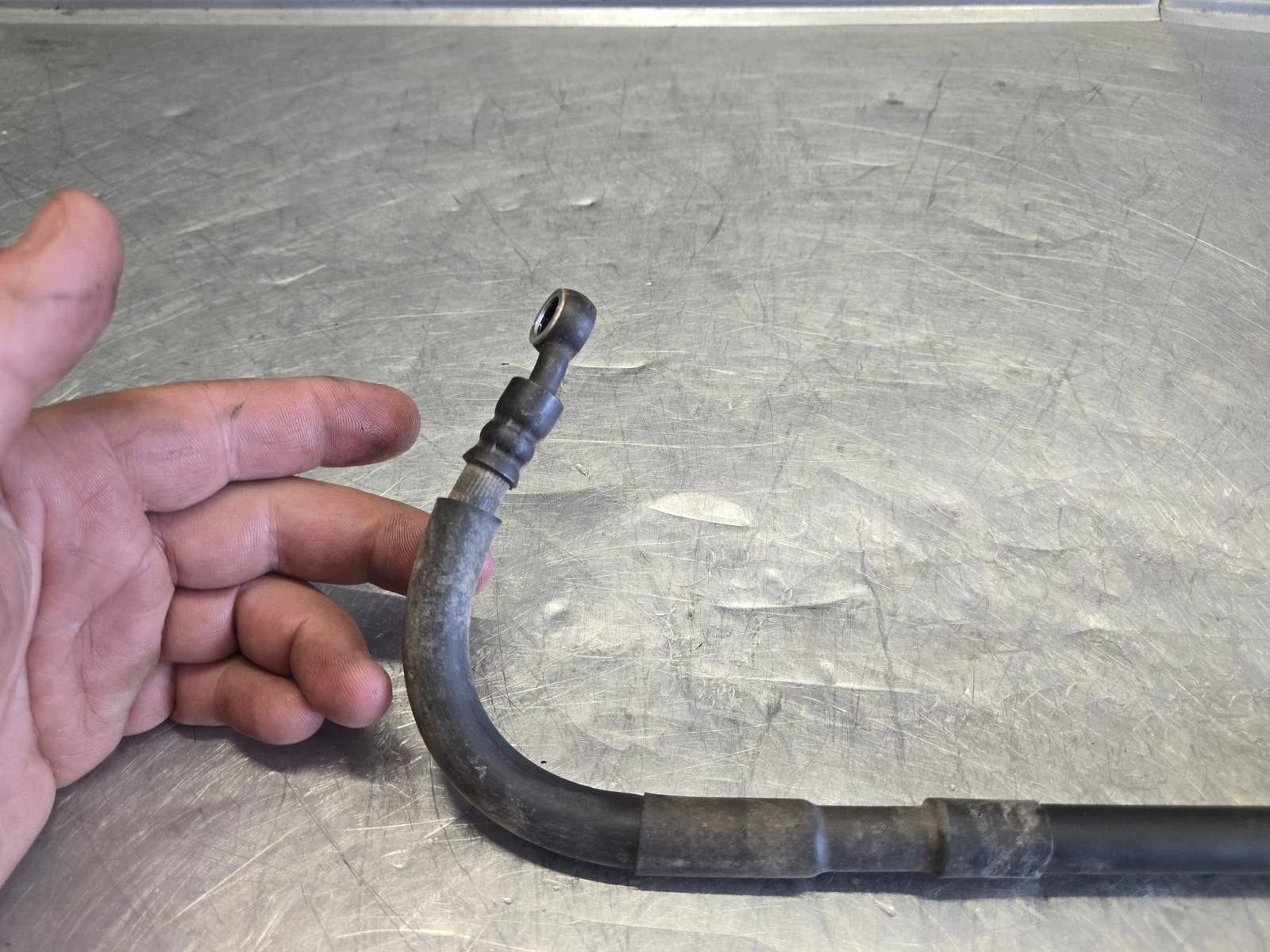 2014 Yamaha Yz450f Rear Back Brake Hose Fluid Line