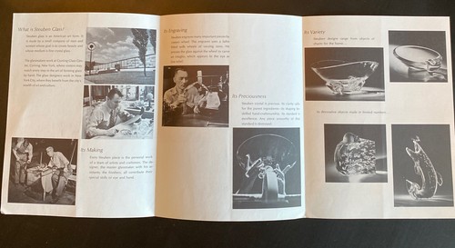 Vintage Lot of Corning Museum of Glass Stueben Rockwell Museums 1970 Brochures - Picture 7 of 9