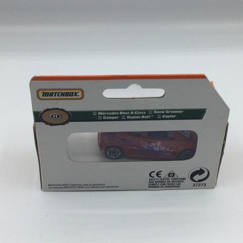 Matchbox Mattel Wheels #51 Mercedes Benz A Class Red MIB - Picture 3 of 5