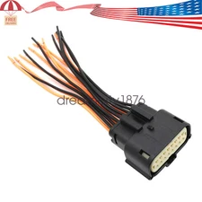 New Headlight Connector Harness 16-wire Fits For 2015-2023 Ford Mustang