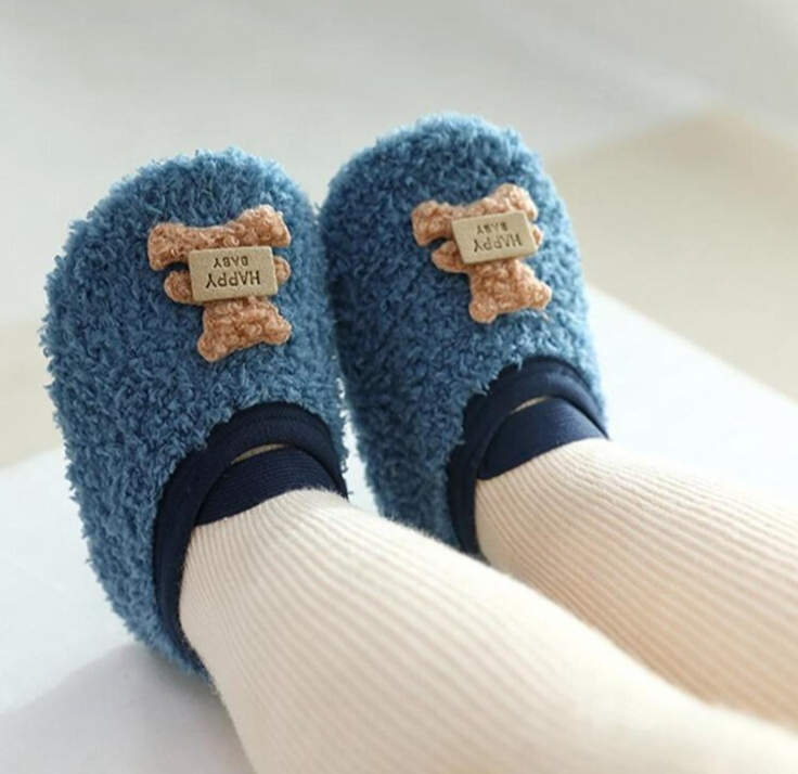 SAOLA Carino Neonato Neonato Neonato Suola Morbida Pavimento Calzini Scarpe Antiscivolo Ragazza Ragazzo Pantofole