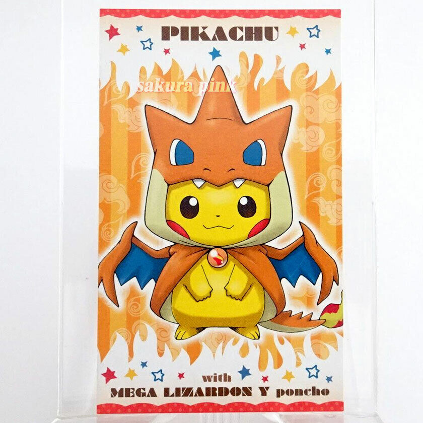 Card Pikachu Mega Charizard Y Poncho Mega Campaign Vol.1 Card Pikachu Mega Charizard Y Poncho Mega Campaign Vol.1