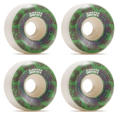 Girl Skateboard Wheels 52mm 99A Vibrations Conical White